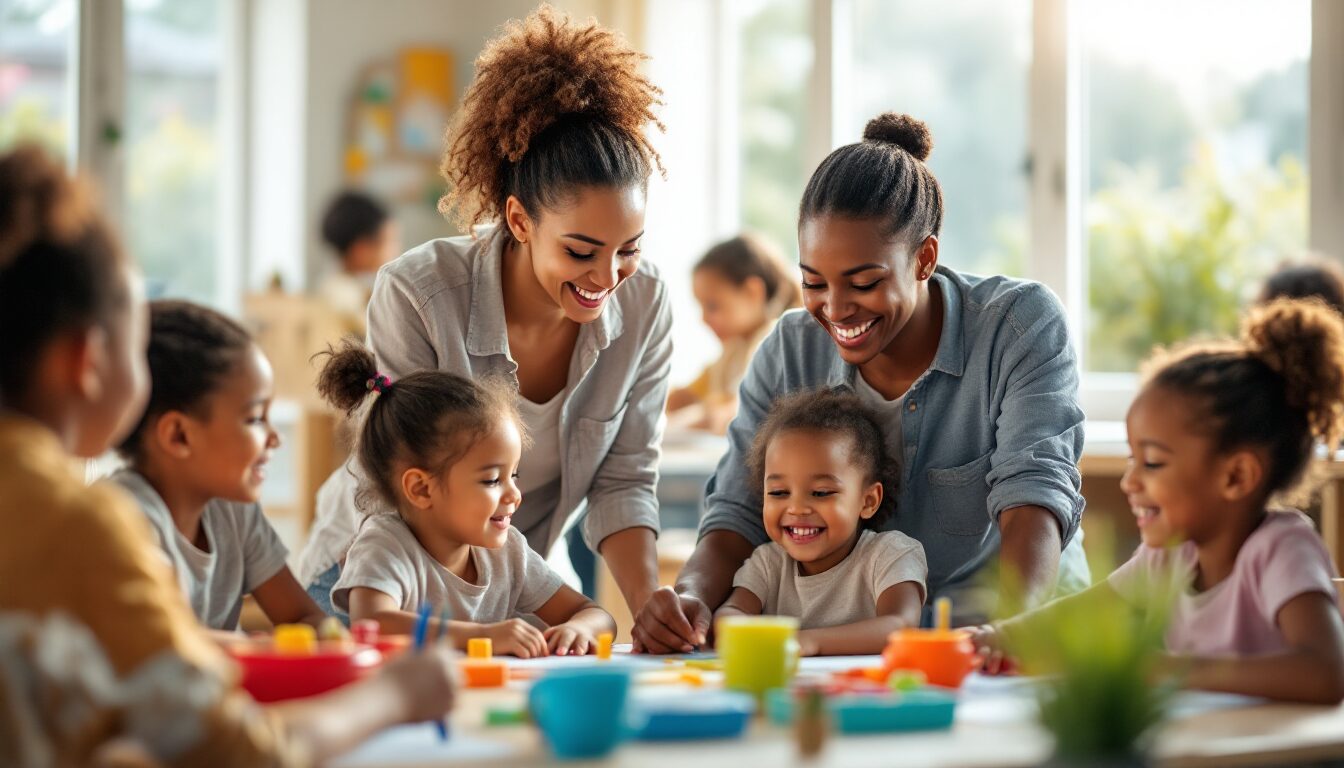 metier autour des enfants