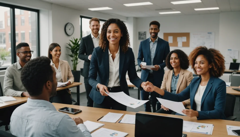 accueil entreprise