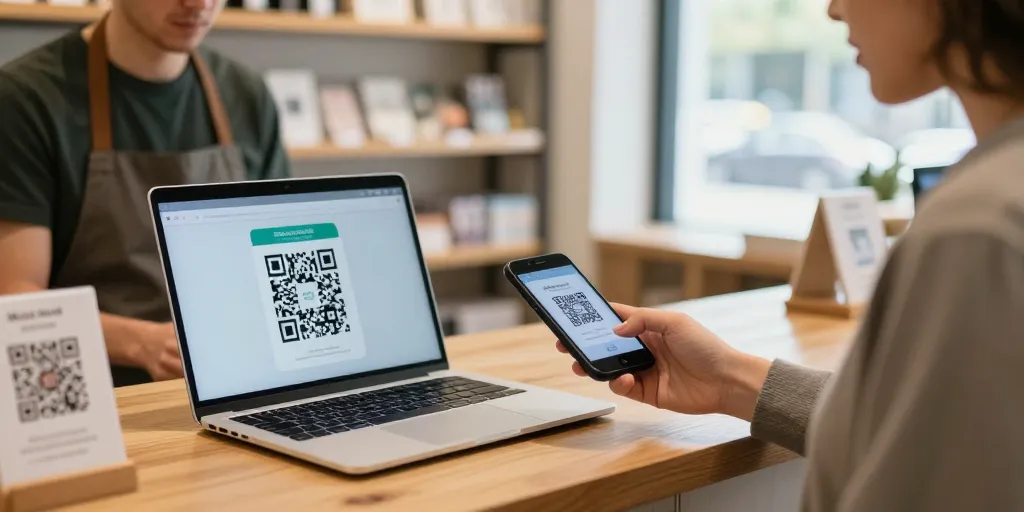 creer un code qr