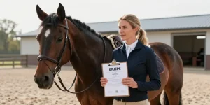 monitrice d equitation