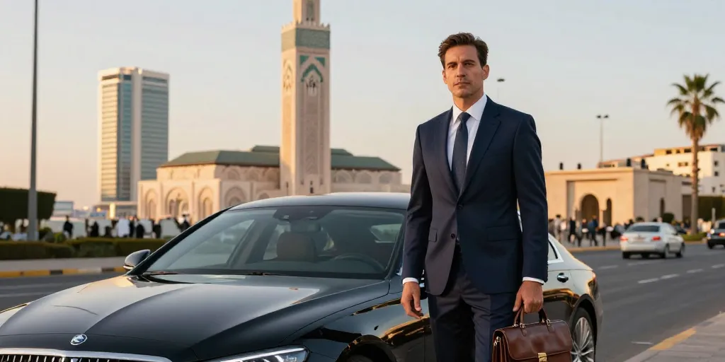 Profitez de Casablanca pendant votre déplacement professionnel avec la Location de Voiture de Luxe