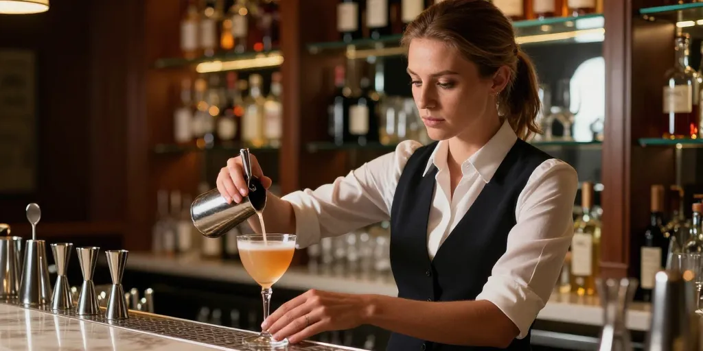feminin de barman