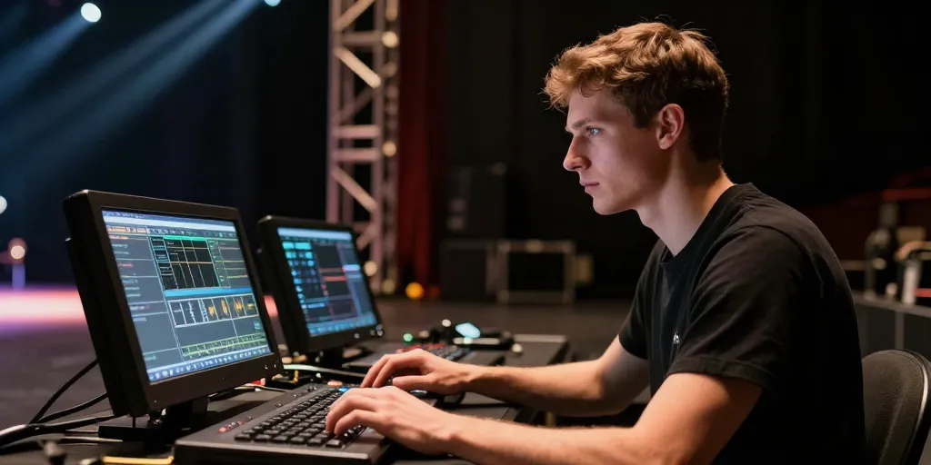 formation régisseur lumière