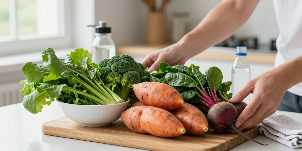 Quels légumes manger après le sport pour récupérer ?